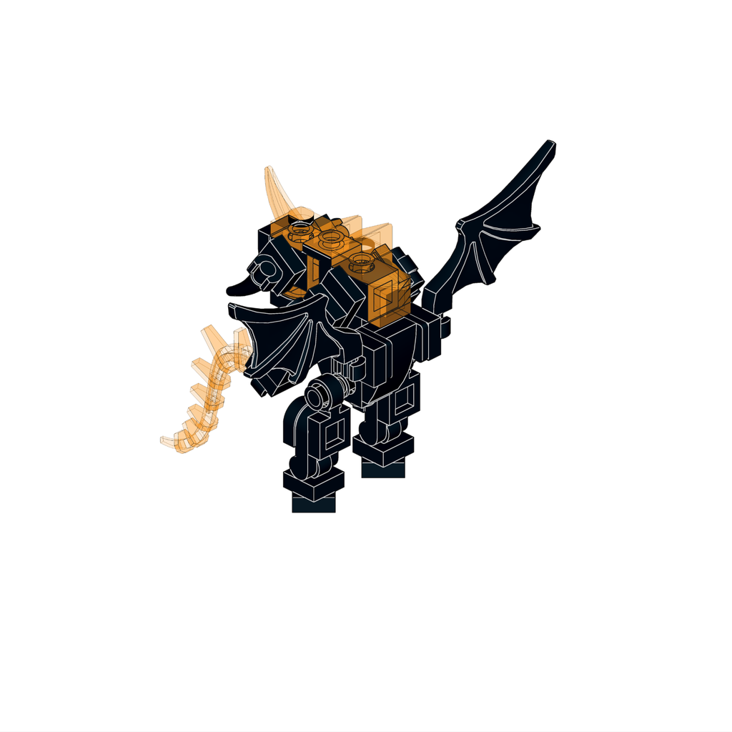 Brick Balrog and Wizard