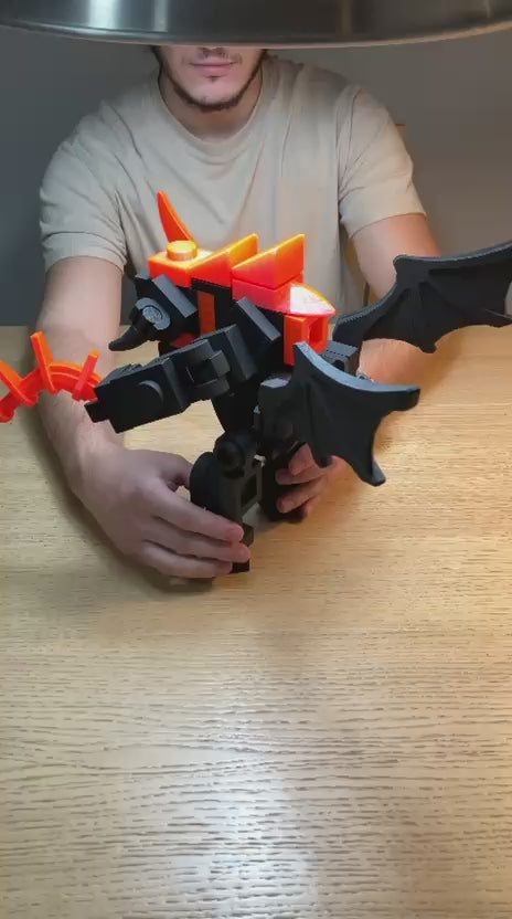 Brick Balrog and Wizard